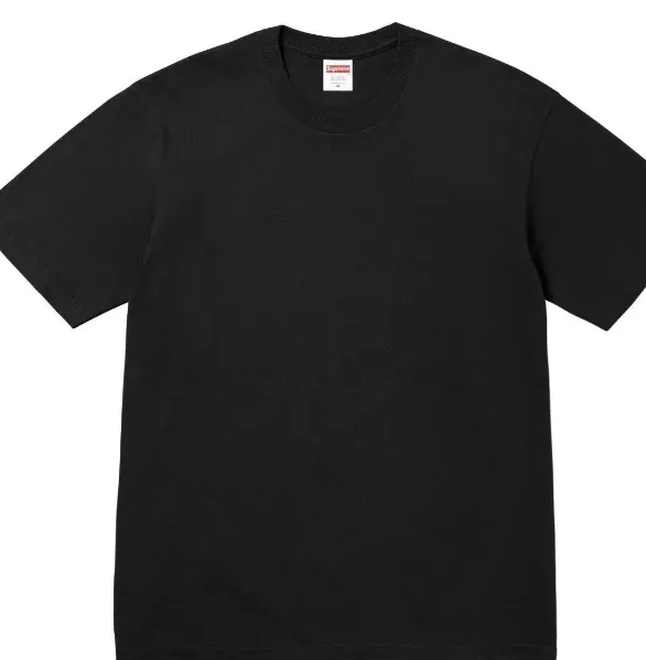 Black TEE WARDS XL BACK SS24 S L M and White 0705